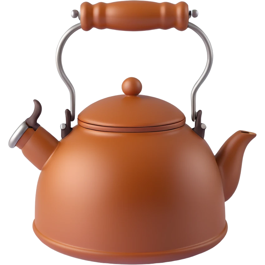brown tea kettle emoji
