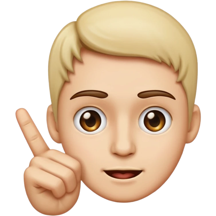 Face with middle finger emoji