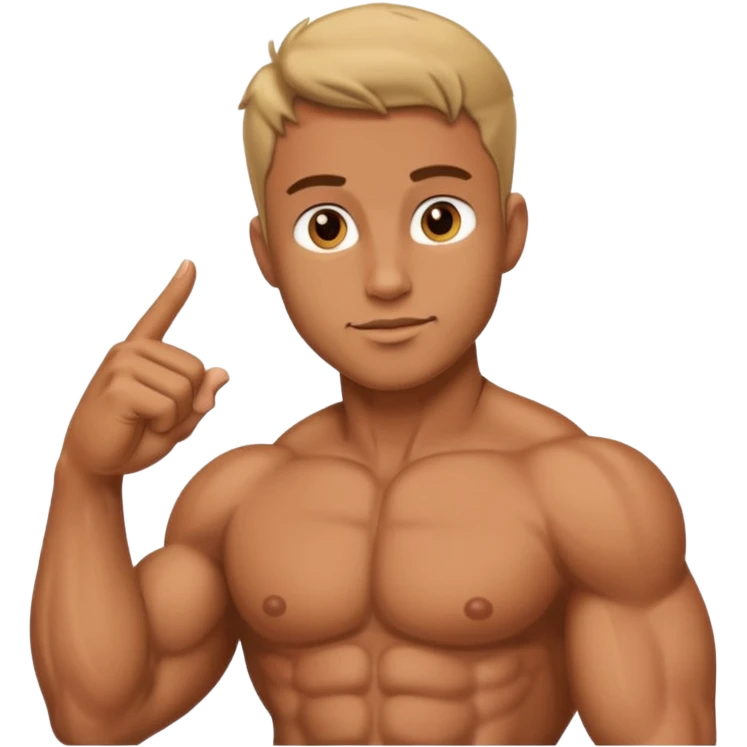 Real man Penis emoji