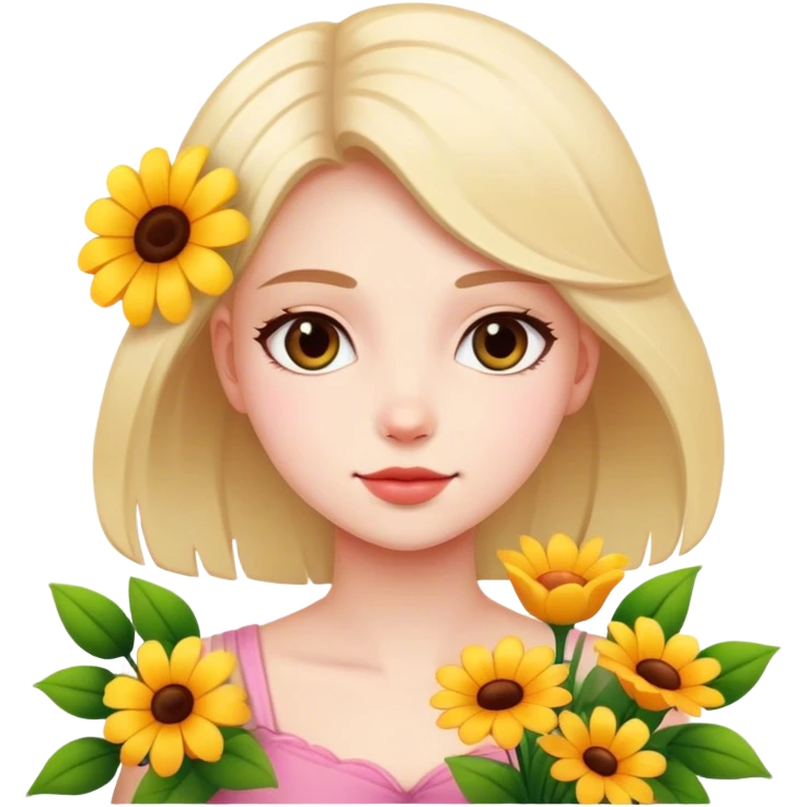 Flowers girly  emoji