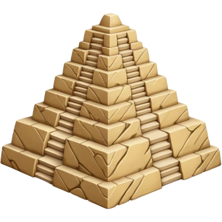 Emoji of Ziggurat emoji