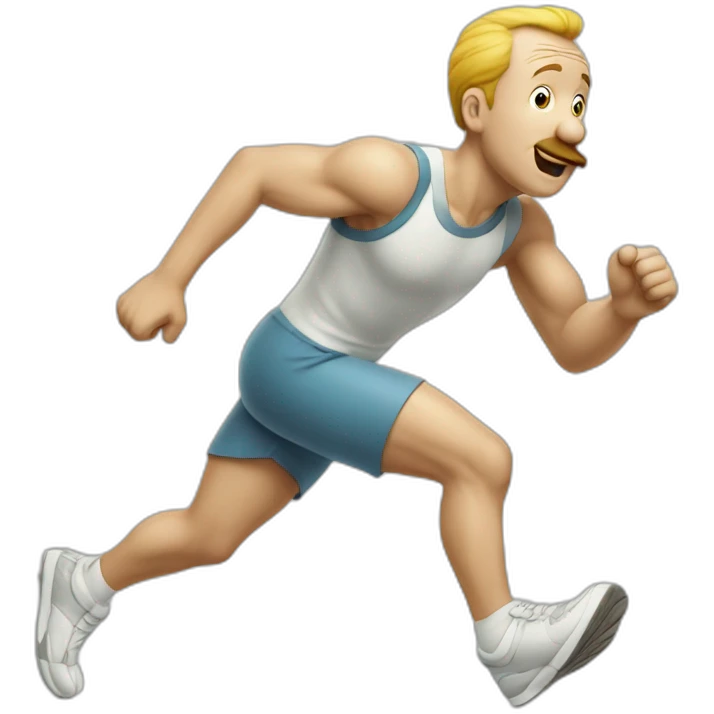 Tin-Tin-running emoji