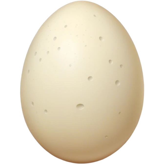 Ostrich egg emoji