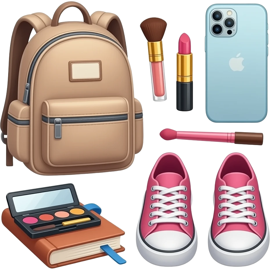 teenage girl's things emoji