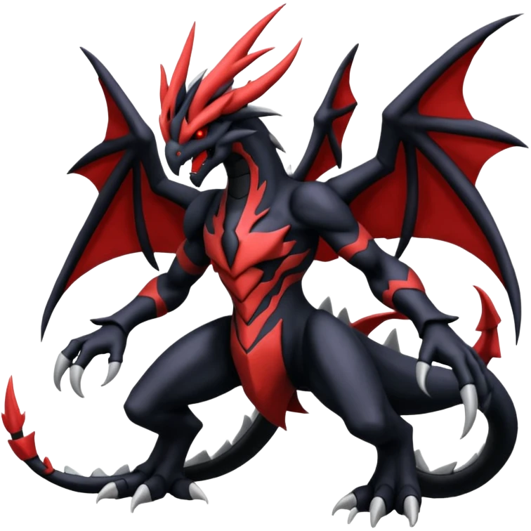 Darkrai-Giratina-Zekrom-Yveltal-fusion-Fakémon-Pokémon-creature  emoji