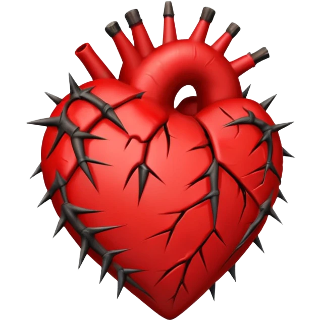 heart with thorns emoji
