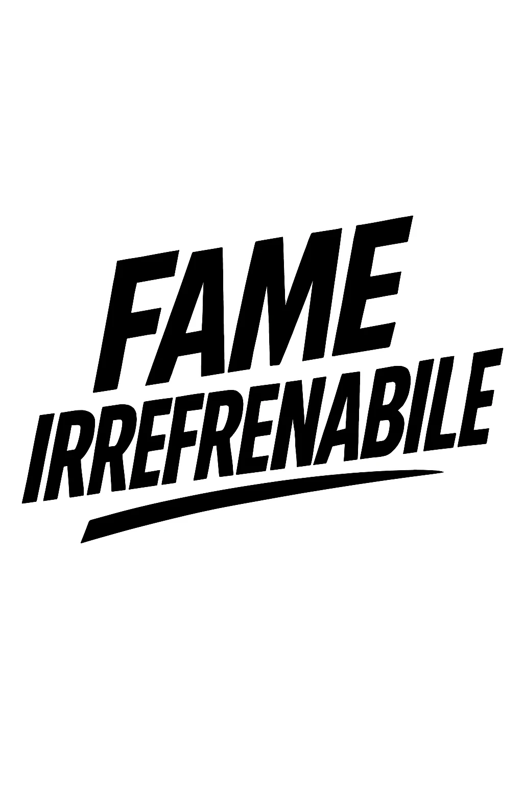 FAME IRREFRENABILE NO SFONDO emoji