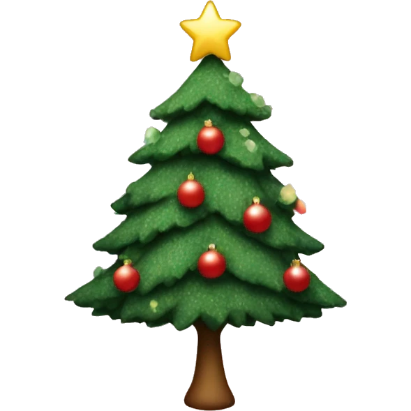 coquette christmas tree emoji