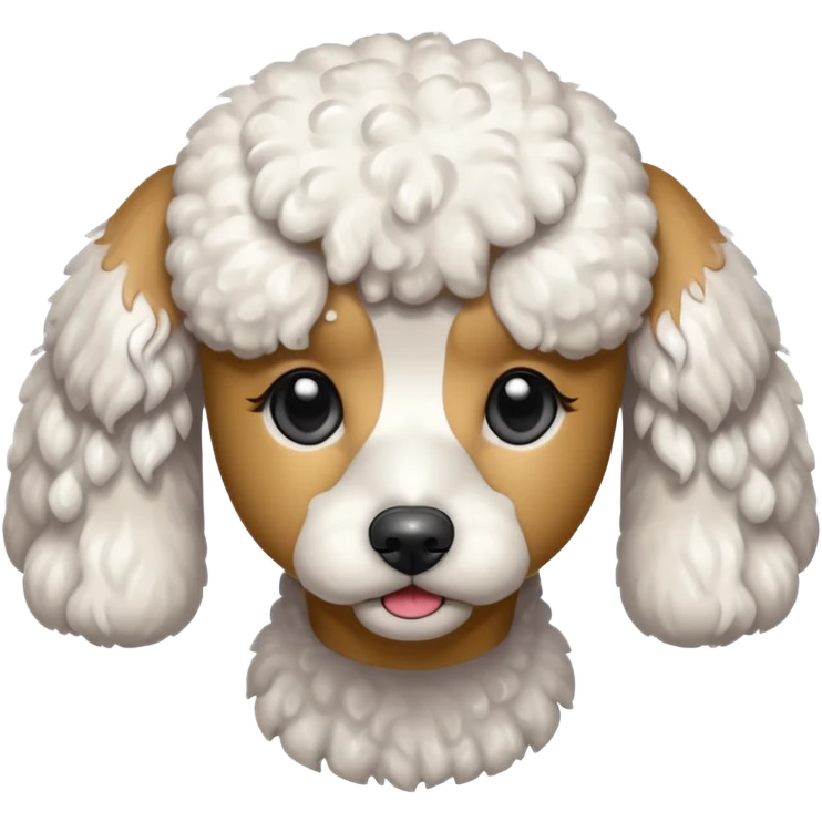 sad caniche emoji