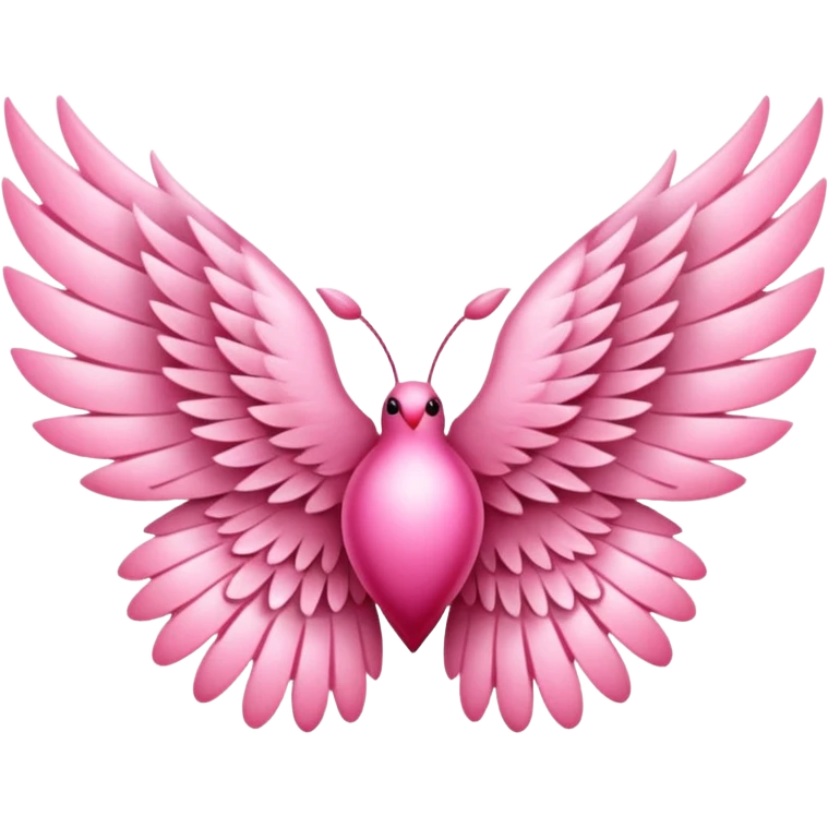 Rose wings emoji