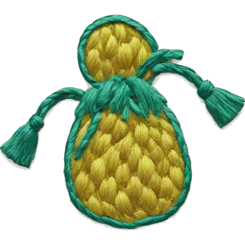 embroidered emoji