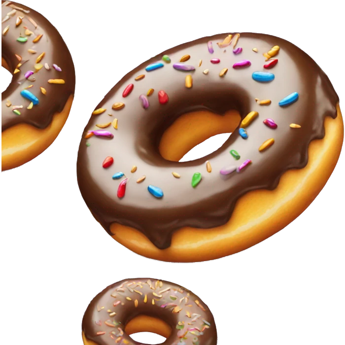 Glazed donut emoji