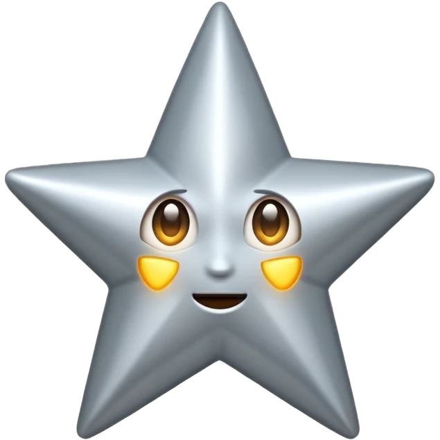 
 Metal star blinking  emoji