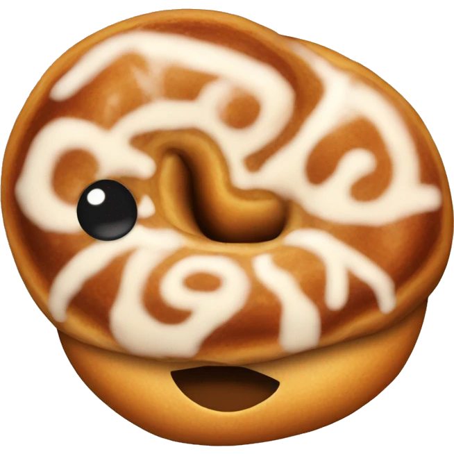 christmas cinnamon bun emoji