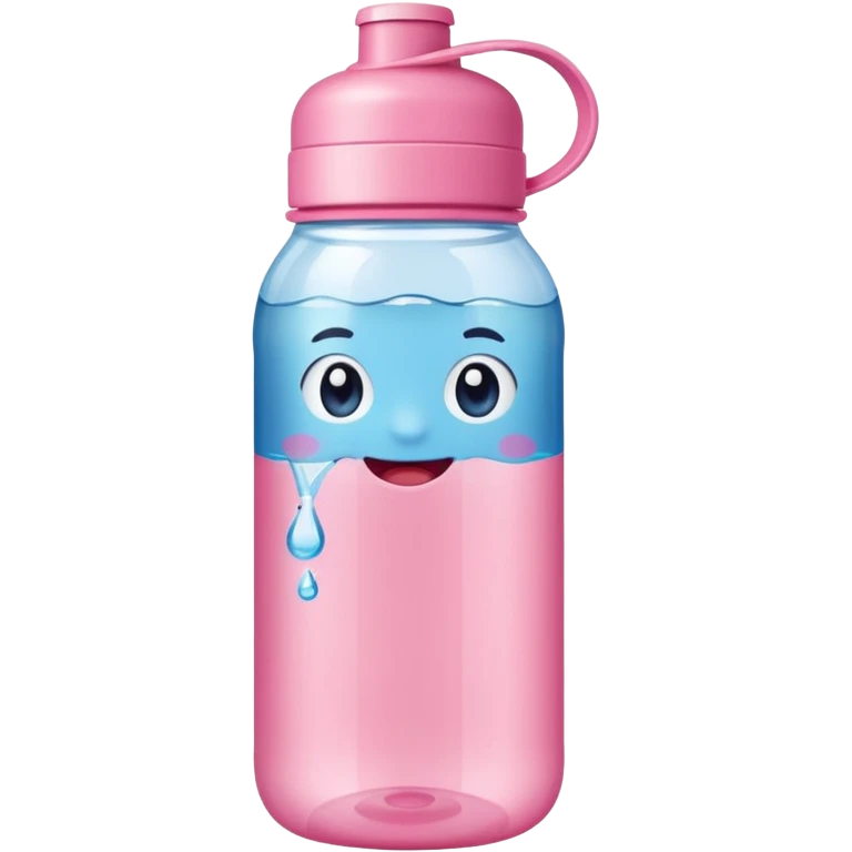 Cute water bottle emoji