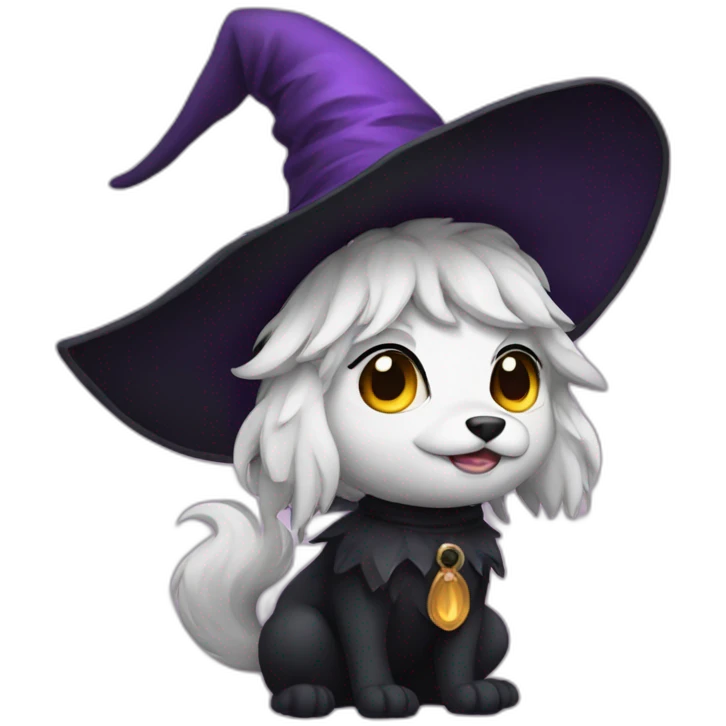 Furry witch emoji