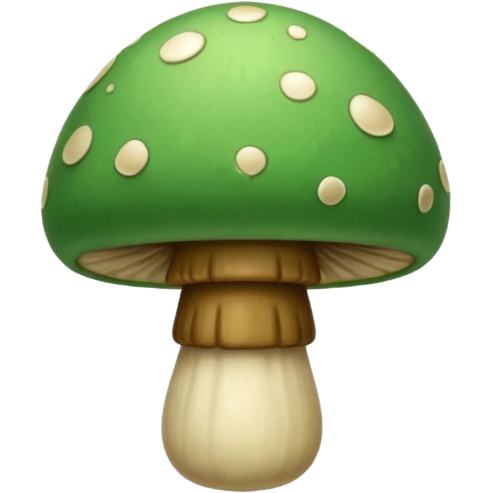 green mushroom flipping you off emoji