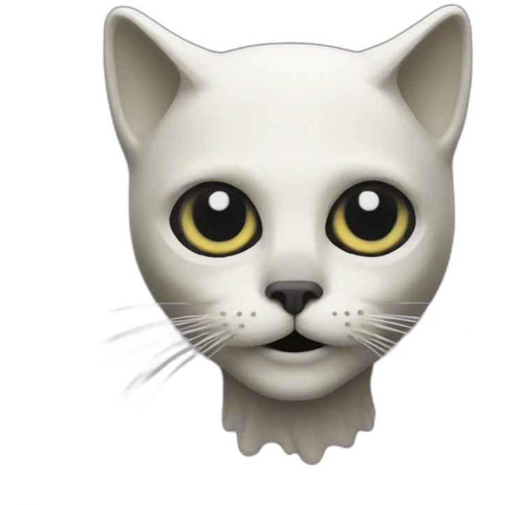 phoebe bridgers skeleton cat emoji