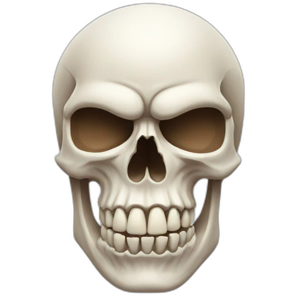 muscle skull emoji
