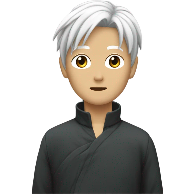 satoru gojo ( de dos en entier ) emoji