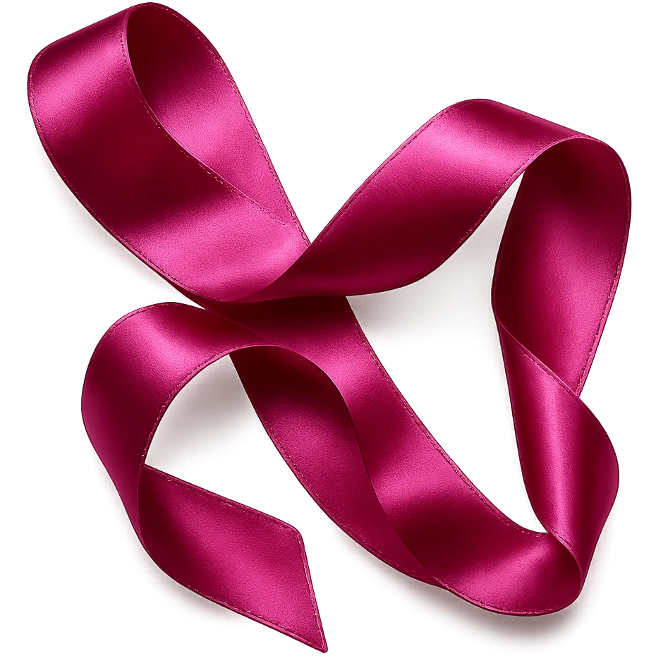pink satin ribbon, luxurious and bold emoji