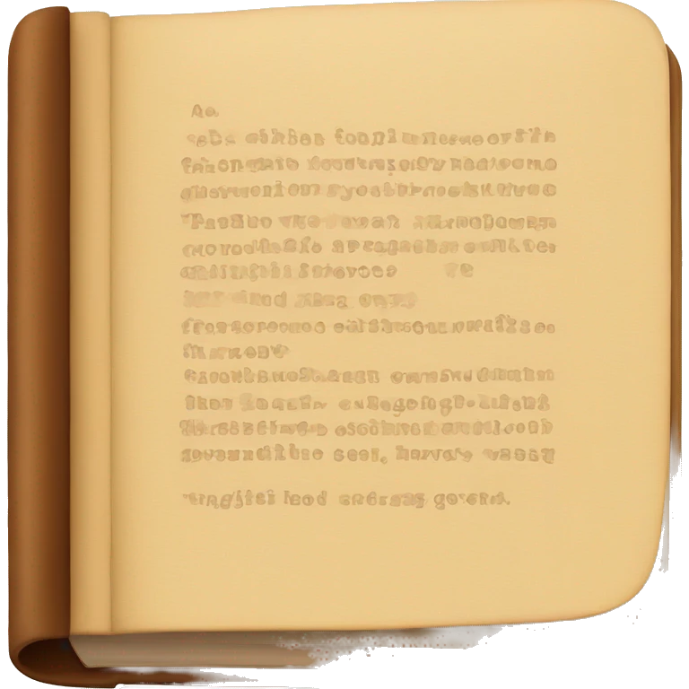 brown book with the title “english reader” emoji