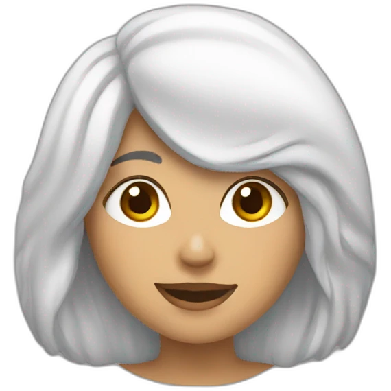 Mujer alegre emoji