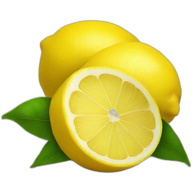 two lemons emoji