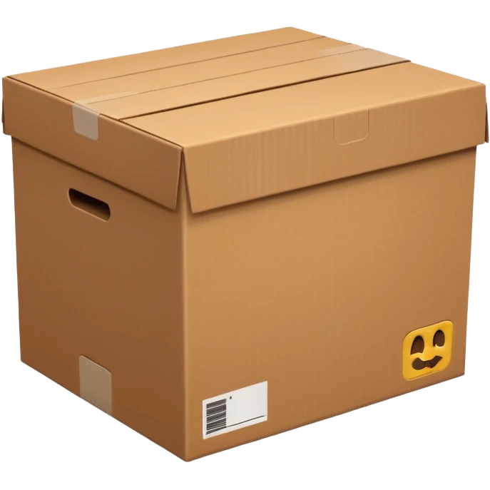 make delivery box  emoji