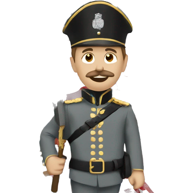 English guard with the British flag  emoji