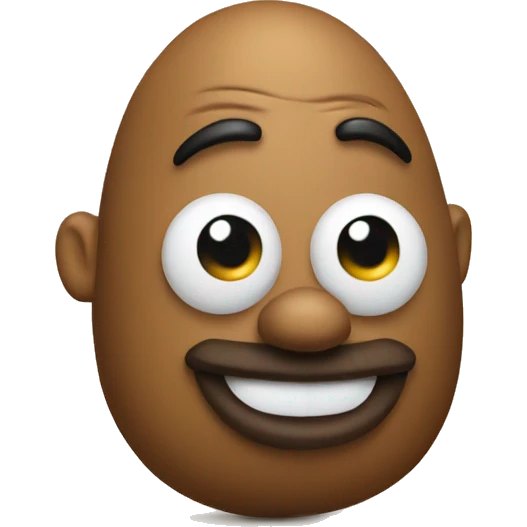 Mr. Potato Head emoji