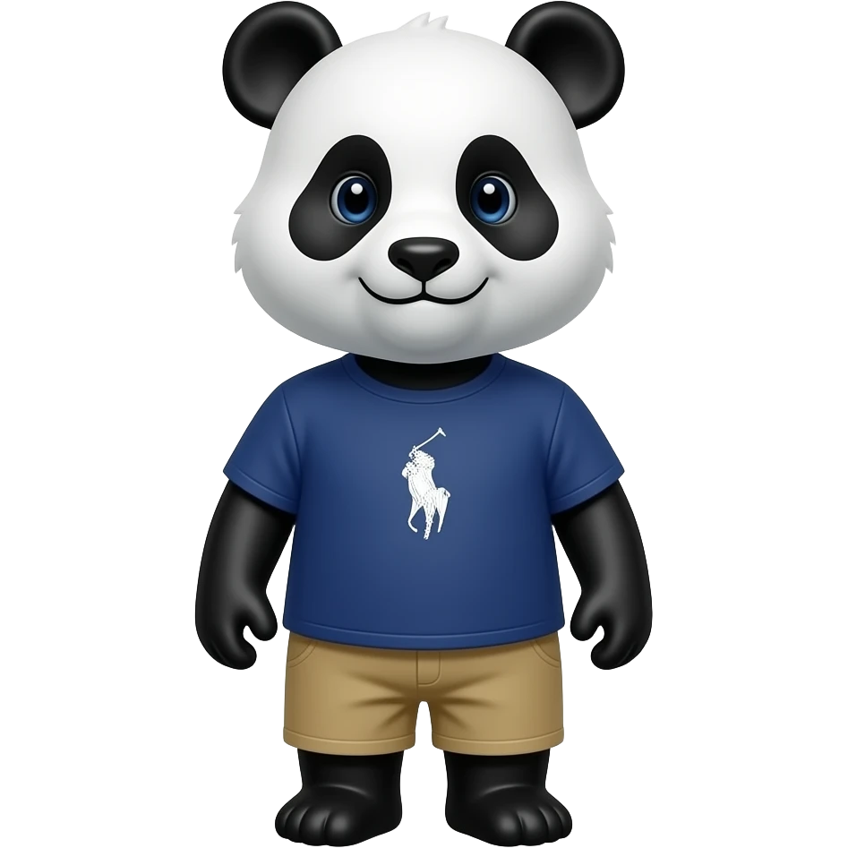 Panda Ralph Lauren copy paste  instgram emoji