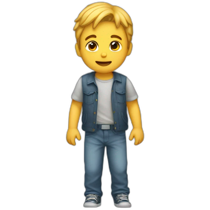 niño retando autoridad emoji