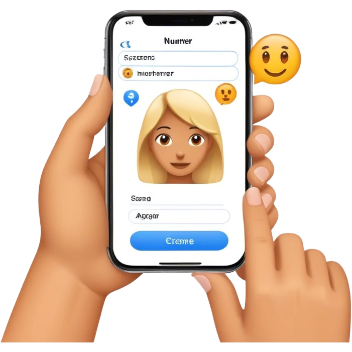 search field in an app to get started with the flow of a transfer, user need to enter card number or phone numbaer emoji