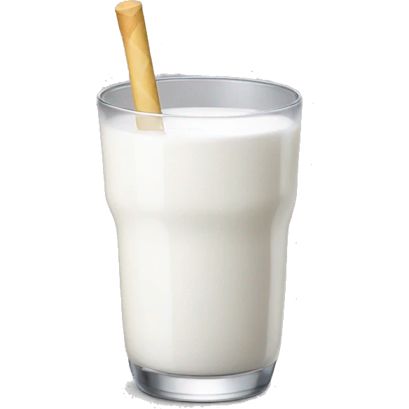 Match and milk in a glass emoji