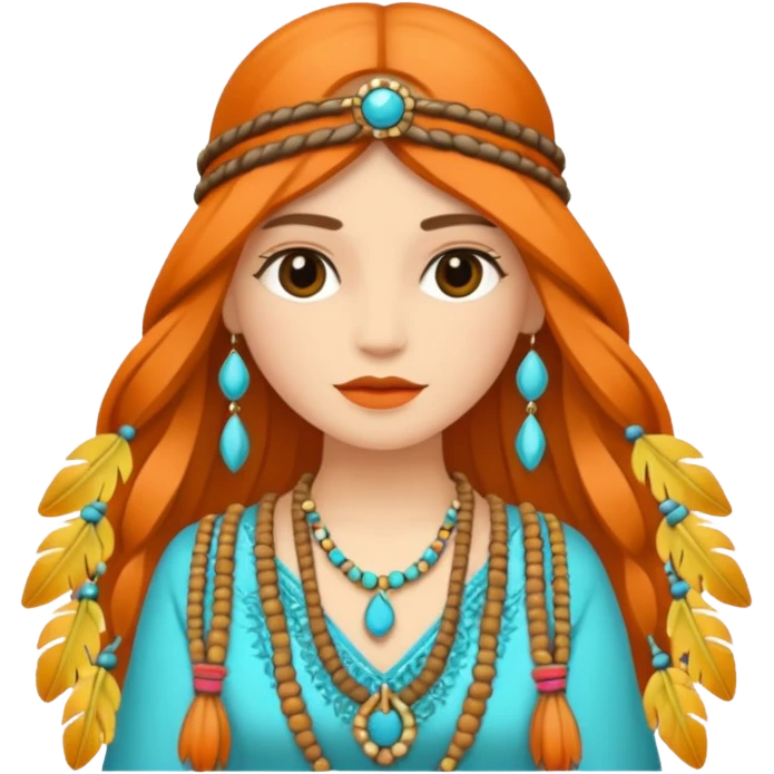 boho fashion emoji
