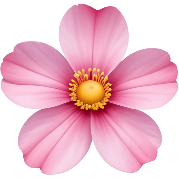Pink flower emoji