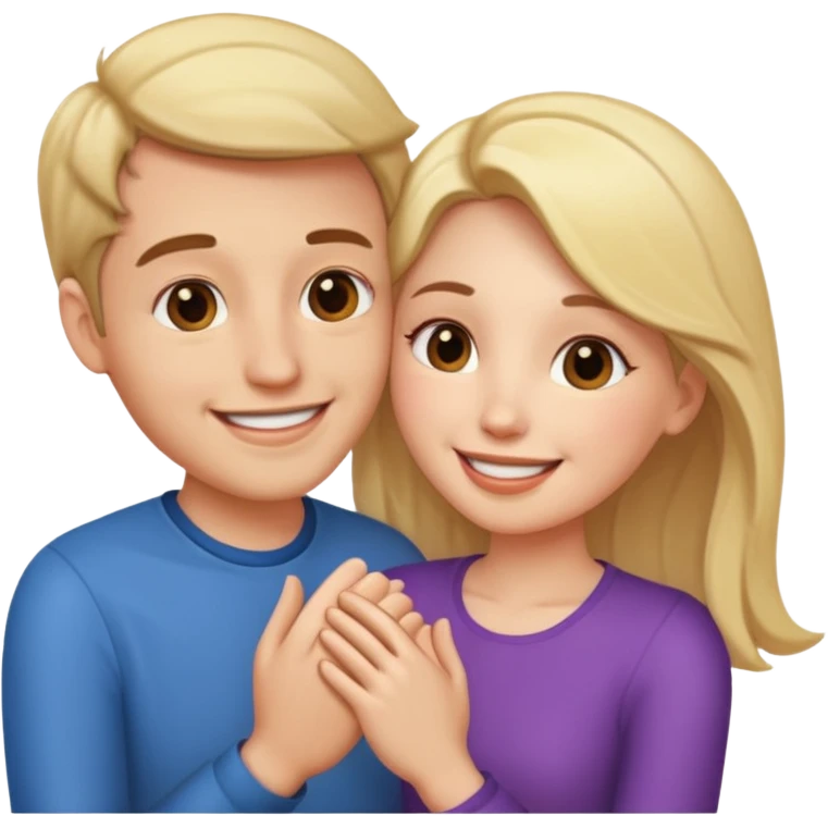 ligth couple kissing emoji