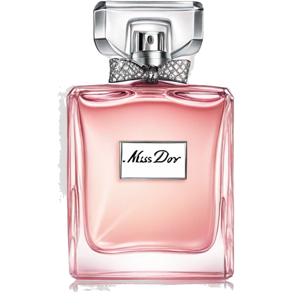 Miss Dior pefume  emoji
