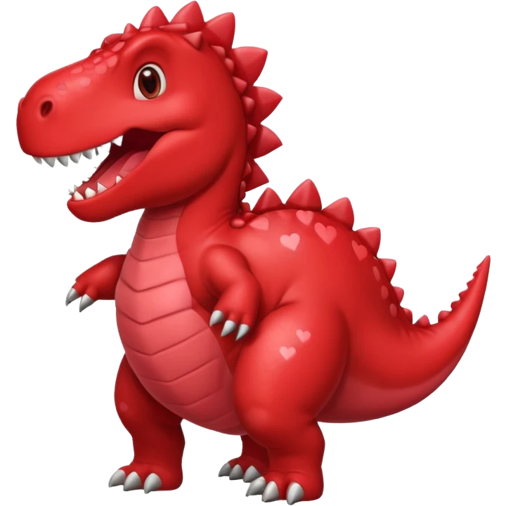 create a valentine torosaur emoji