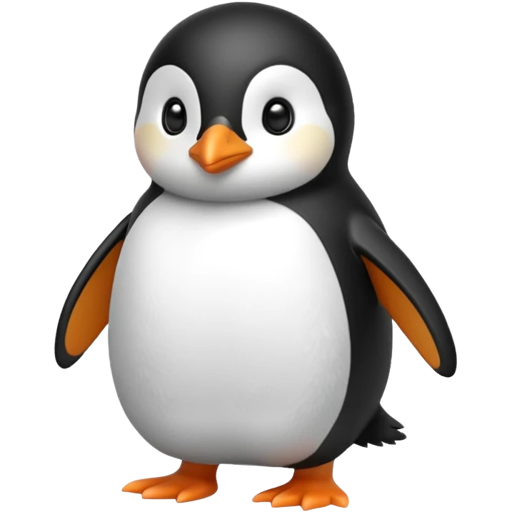 Cute pinguin
 emoji