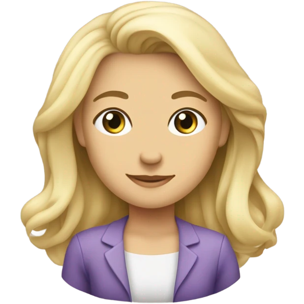 белая девушка emoji