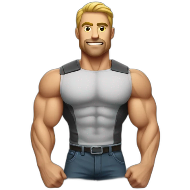 muscle-muscle emoji