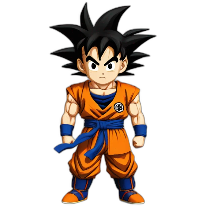 goku dragon ball z emoji