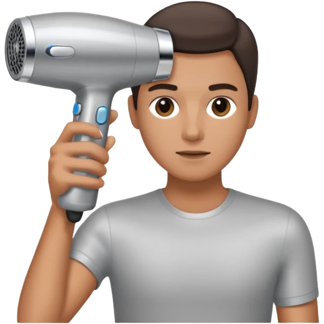Assistant holding hairdryer




 emoji
