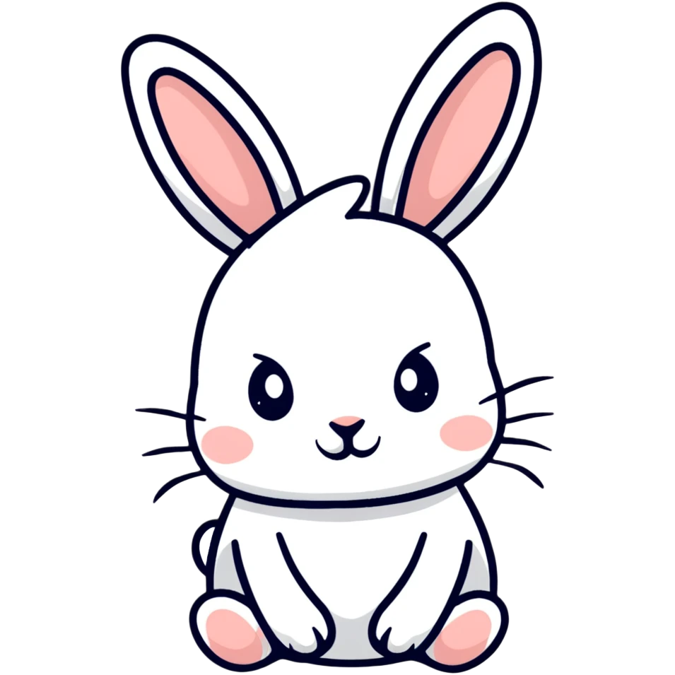 cartoon bunny rabbit emoji