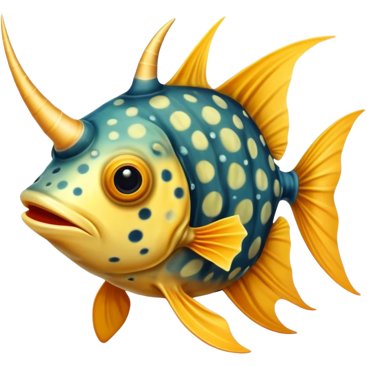 Cowfish emoji