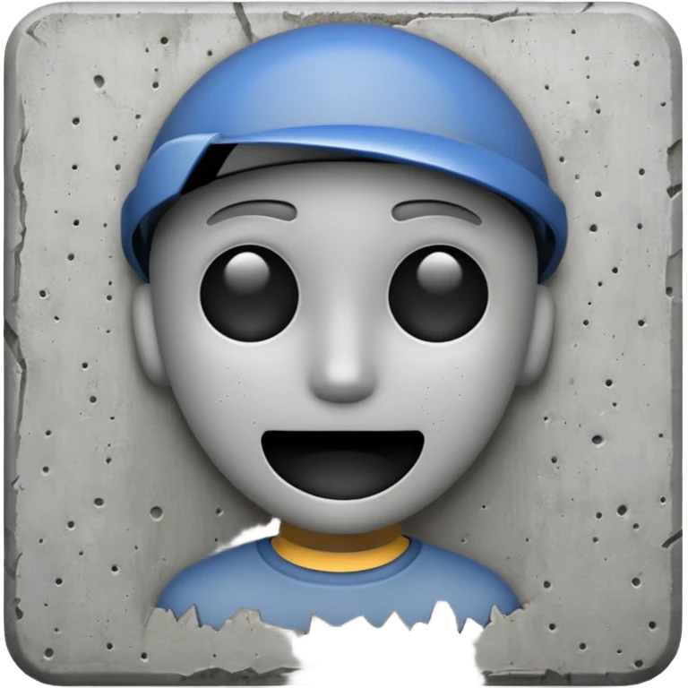 concrete wall emoji