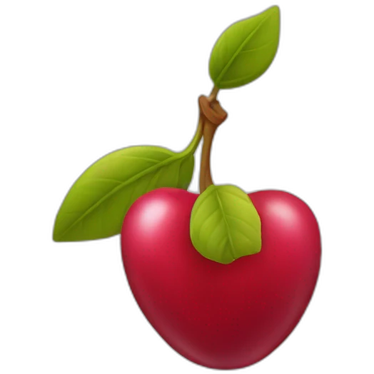 Bouteille de cerise emoji
