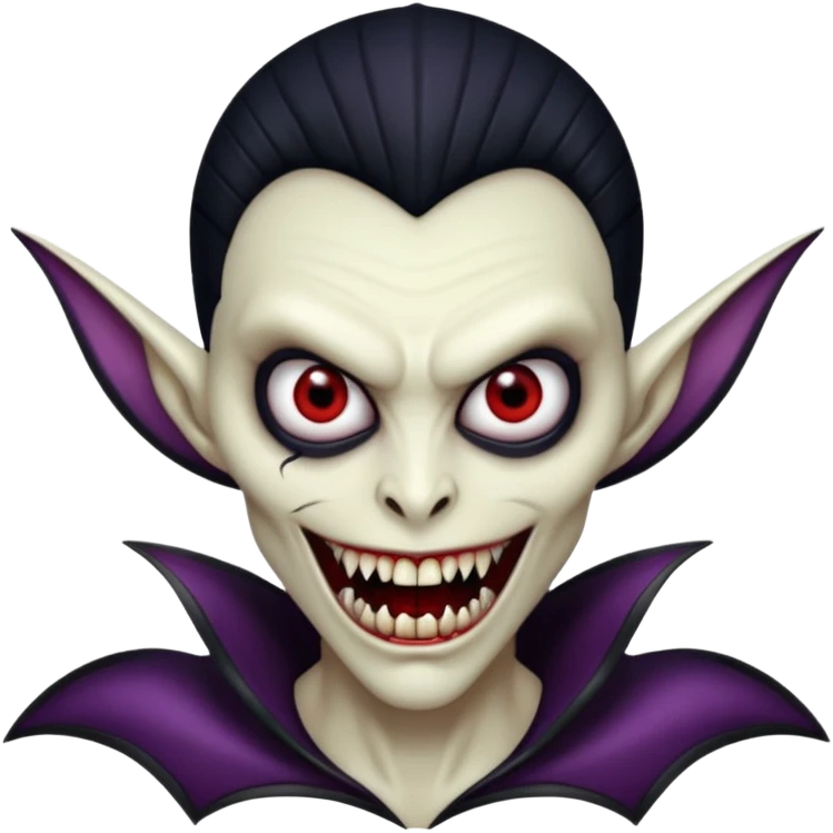 Alien vampire emoji